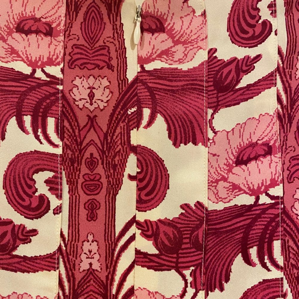 Tracy Reese Floral Silk Mini Dress - Size 4 - Picture 7 of 9